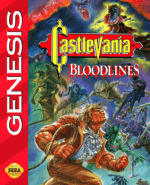 Castlevania Bloodlines (Genesis cover)