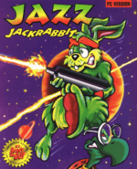Jazz Jackrabbit (DOS cover)