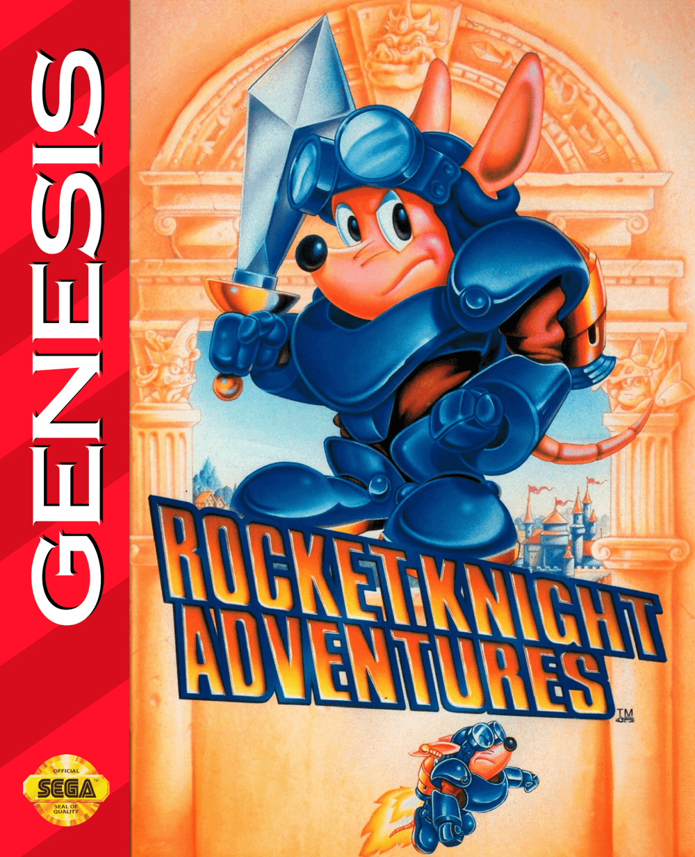 Rocket Knight Adventures - Play game online