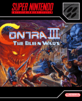 Contra III: The Alien Wars (SNES cover)