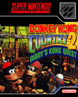 Donkey Kong Country 2: Diddy’s Kong Quest (SNES cover)