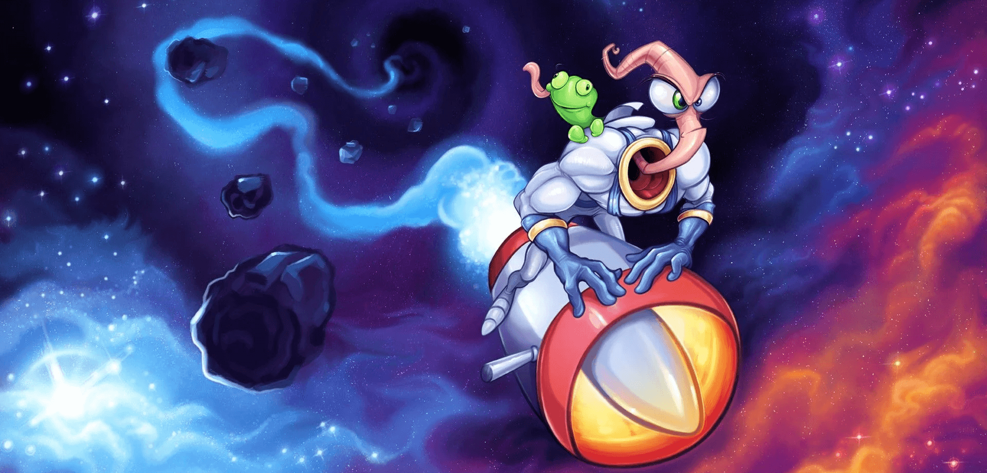 Earthworm Jim 2 (SNES background)