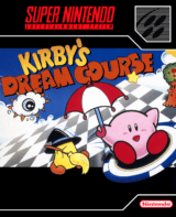 Kirby’s Dream Course (SNES cover)