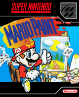 Mario Paint (SNES cover)