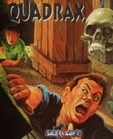 Quadrax (DOS cover)
