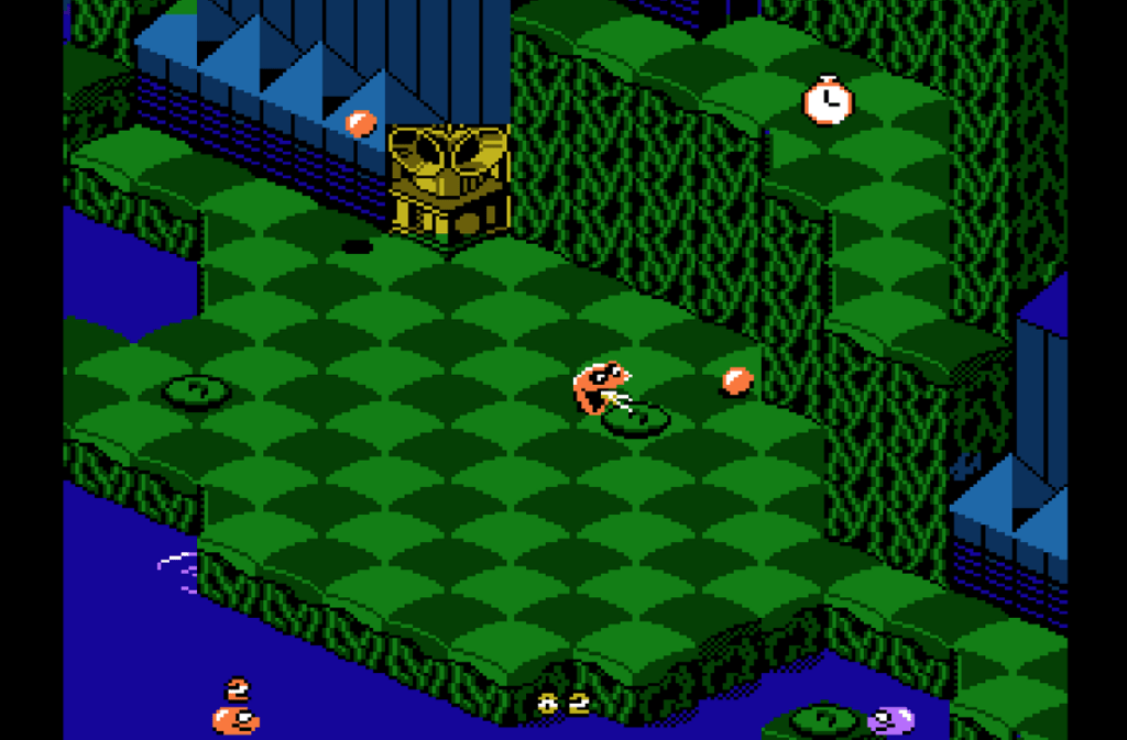 Snake Rattle Games Snake Rattle 'n' Roll - Play game online