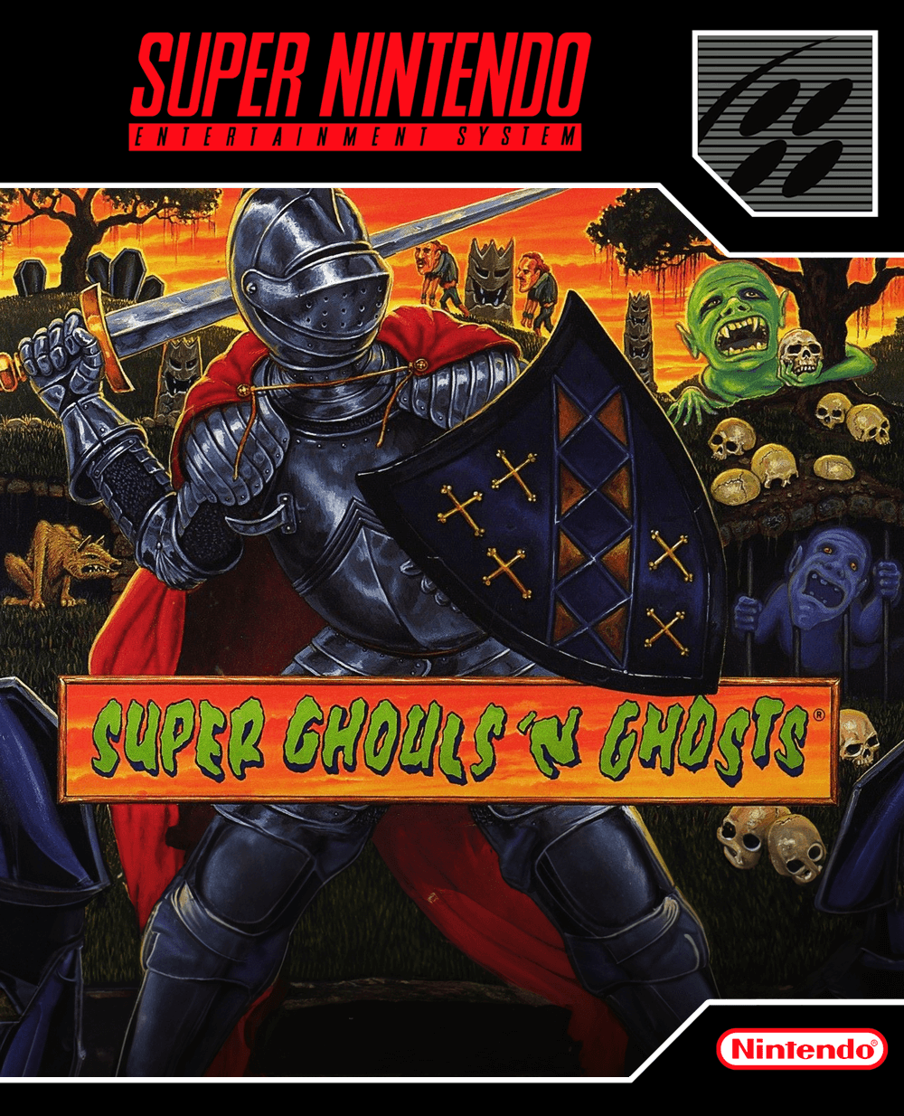 موضوع انطباعي - (Super Ghouls 'n Ghosts) توكورو فوجيوارا و تاتسويا ...