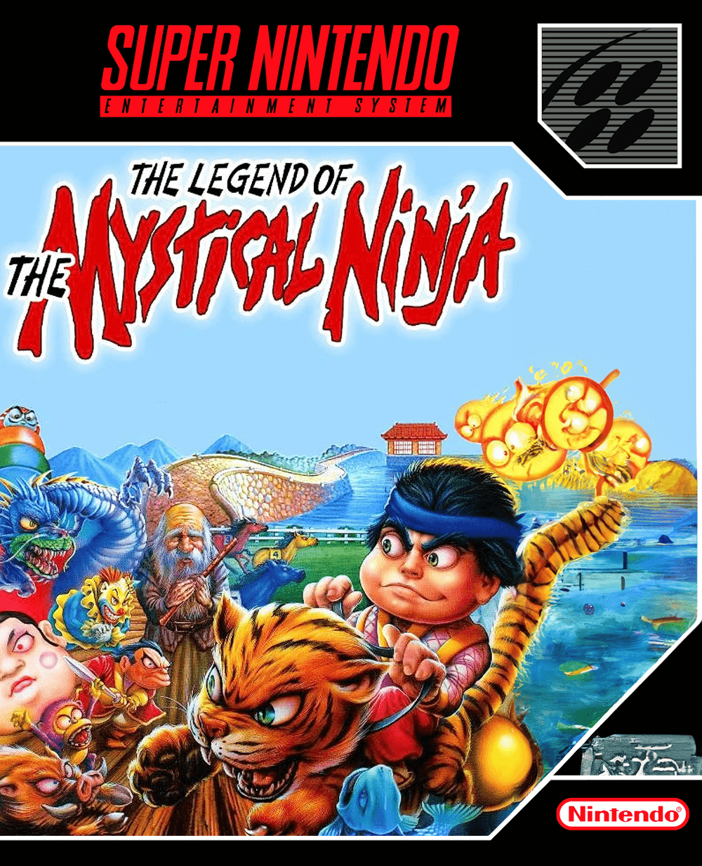 The Legend of the Mystical Ninja - Play game online