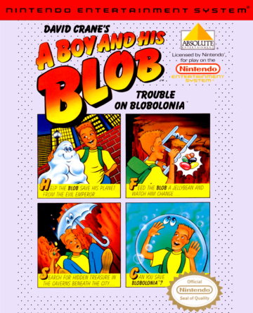 David Crane’s A Boy and His Blob: Trouble on Blobolonia