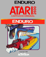 Enduro (Atari 2600 cover)