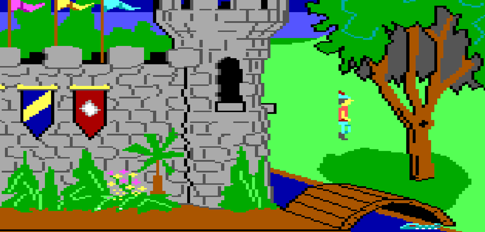 King's Quest: Quest for the Crown (game background)