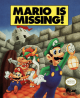Mario is Missing! (DOS cover)
