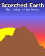 Scorched Earth (DOS cover)
