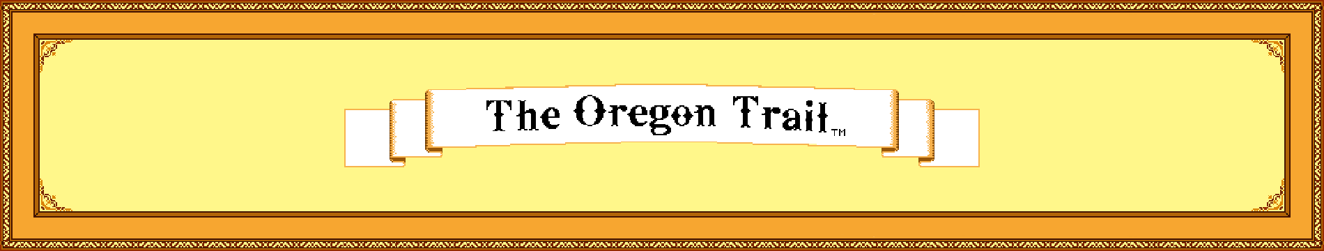 The Oregon Trail Deluxe (header background)