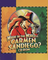 Where in the World is Carmen Sandiego? CD-ROM Edition (Win 3.x cover)