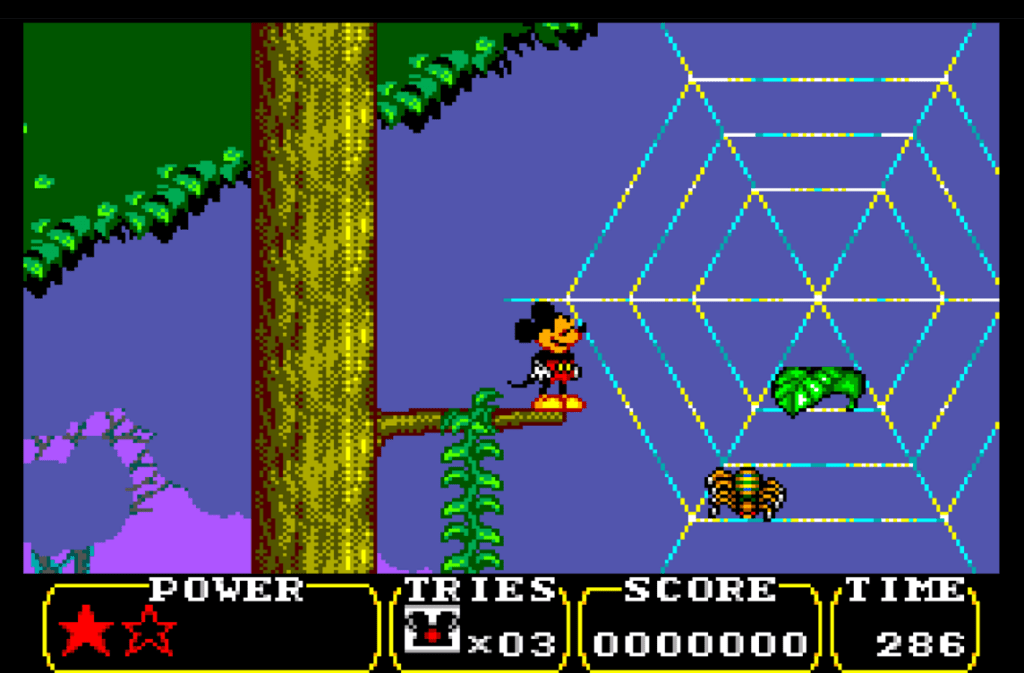 Land of Illusion starring Mickey Mouse Play game online