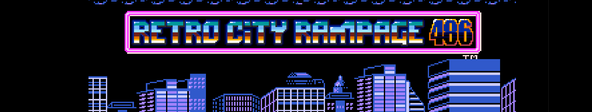 Retro City Rampage: 486 (header background)
