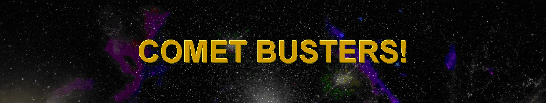 Comet Busters! (header background)