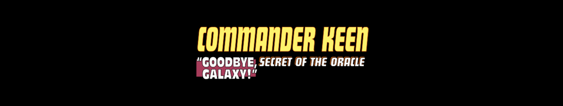 Commander Keen 4: Secret of the Oracle (header background)