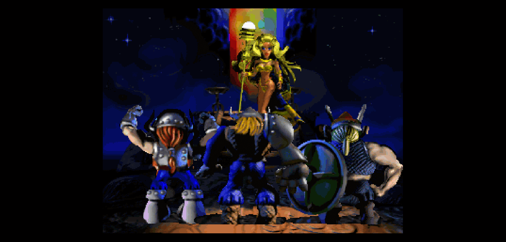 The Lost Vikings II (game background)