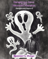 Dangerous Dave in the Haunted Mansion (DOS cover)
