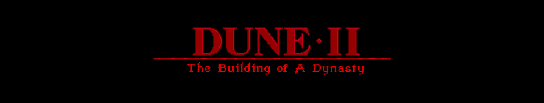 Dune II: The Building of a Dynasty (header background)
