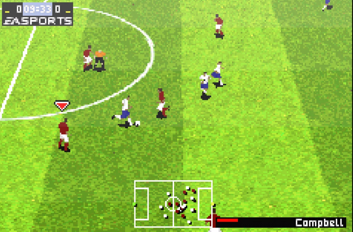 FIFA Soccer 06 - Play game online