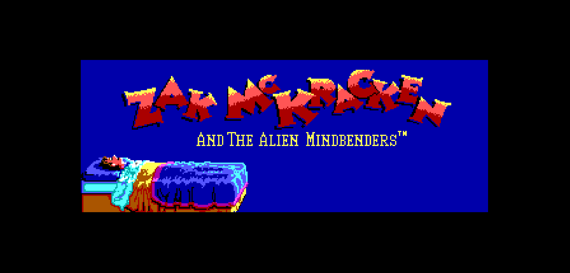 Zak McKracken and the Alien Mindbenders (game background)