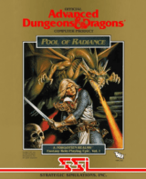 Pool of Radiance (DOS cover)
